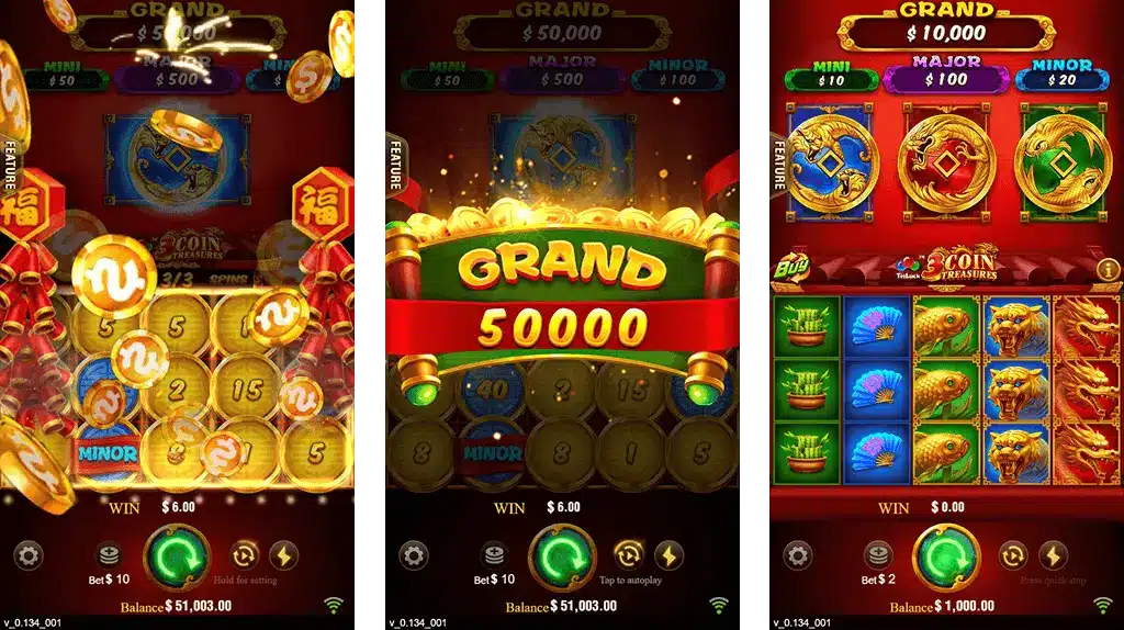 3 Coins Sattakingdbsg Bonus